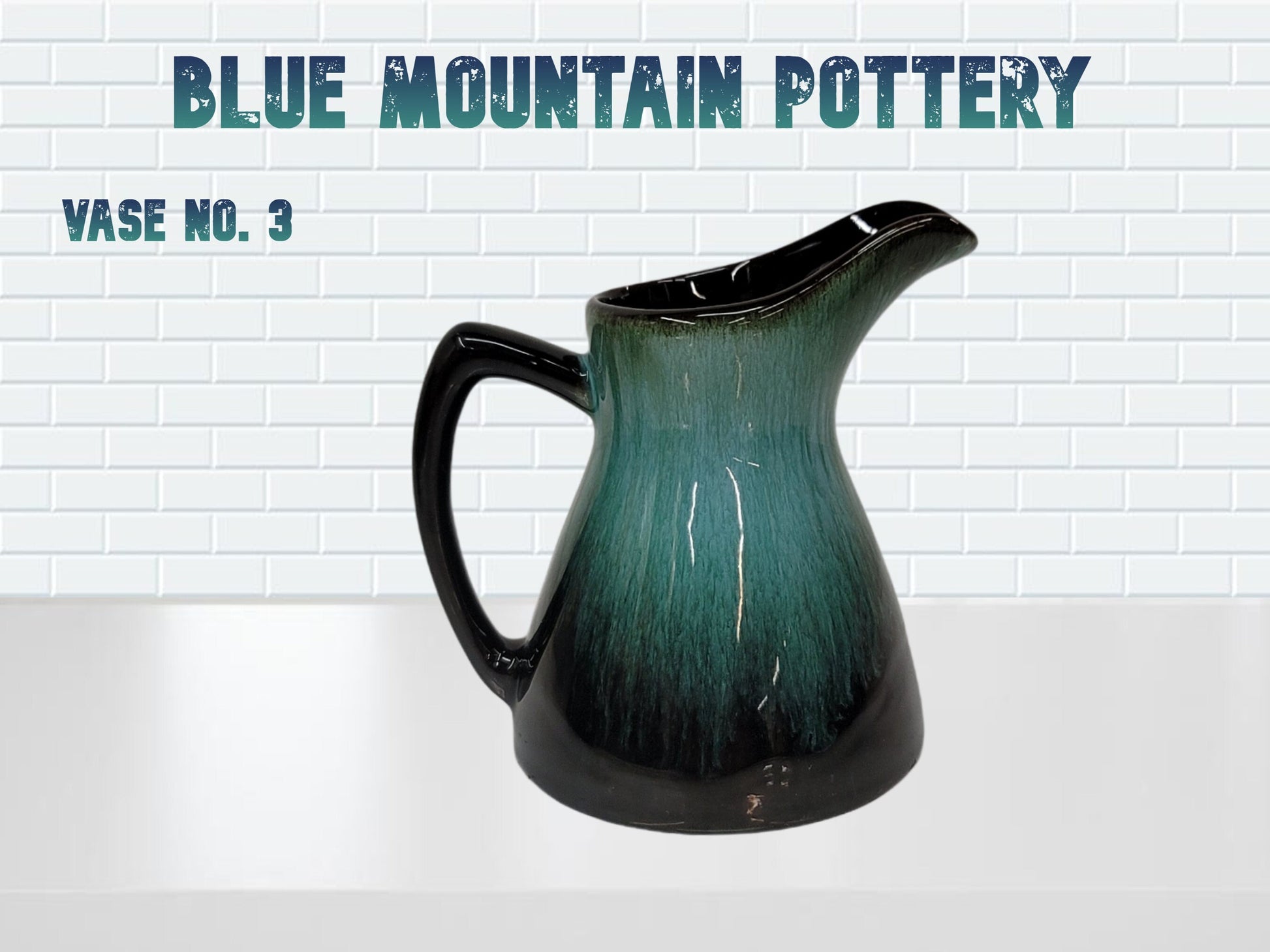 blue mountain pottery vases