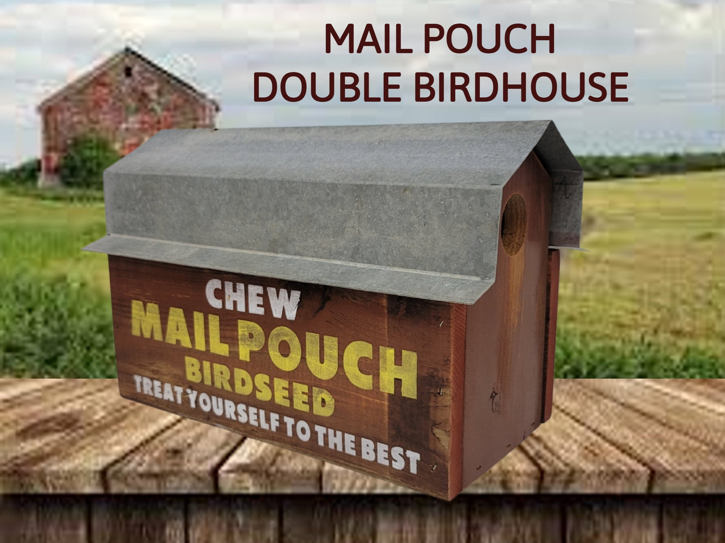 birdhouse mail pouch bird house barn farmhouse decor