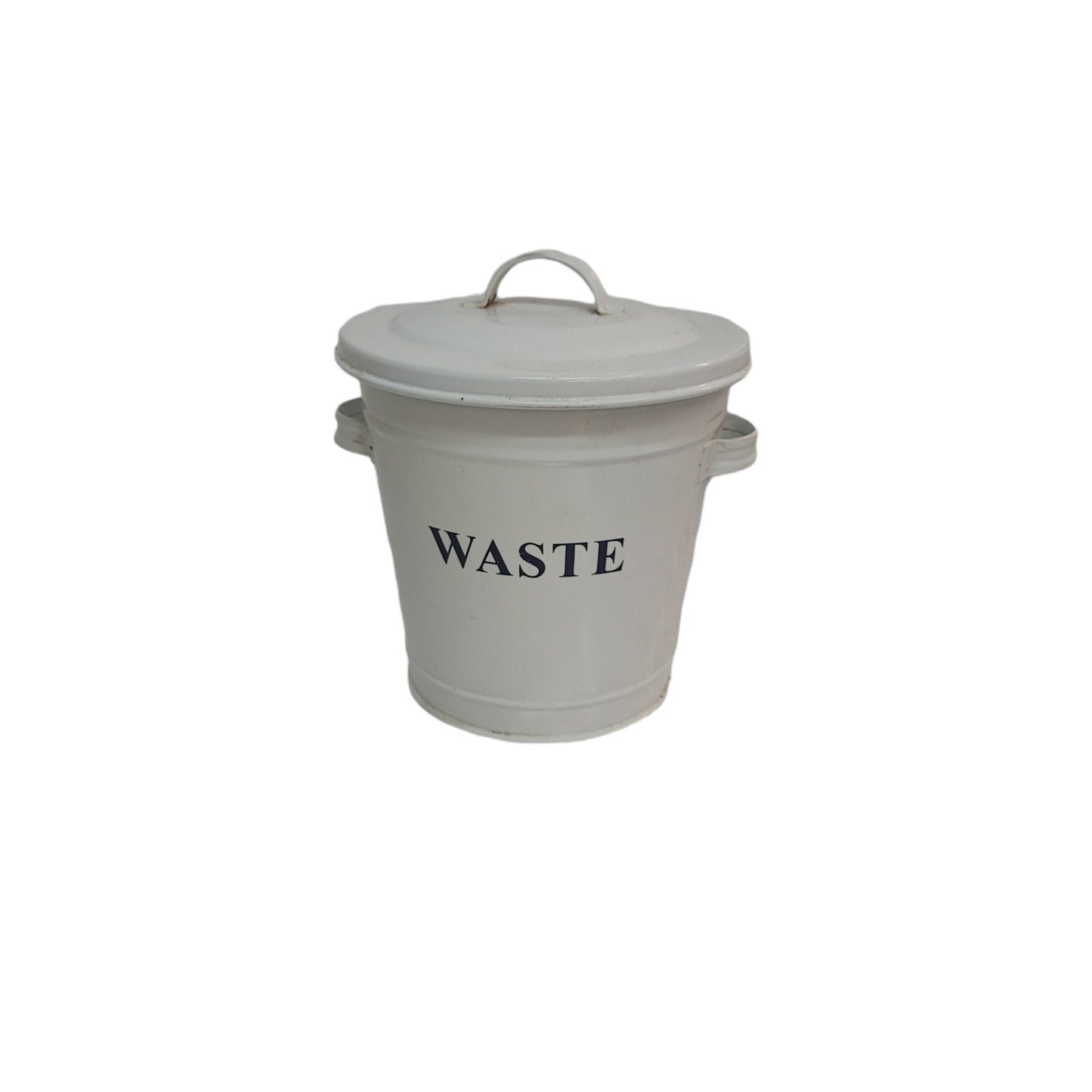 graniteware kitchen waste pail porcelain enamled