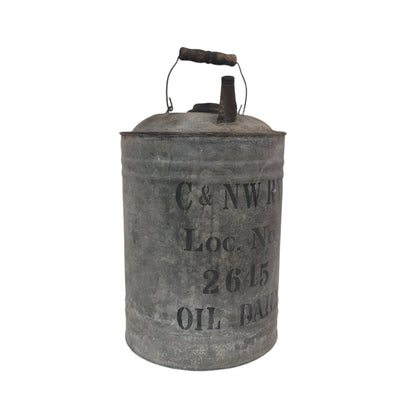 Chicago & North Western Railway Oil Can