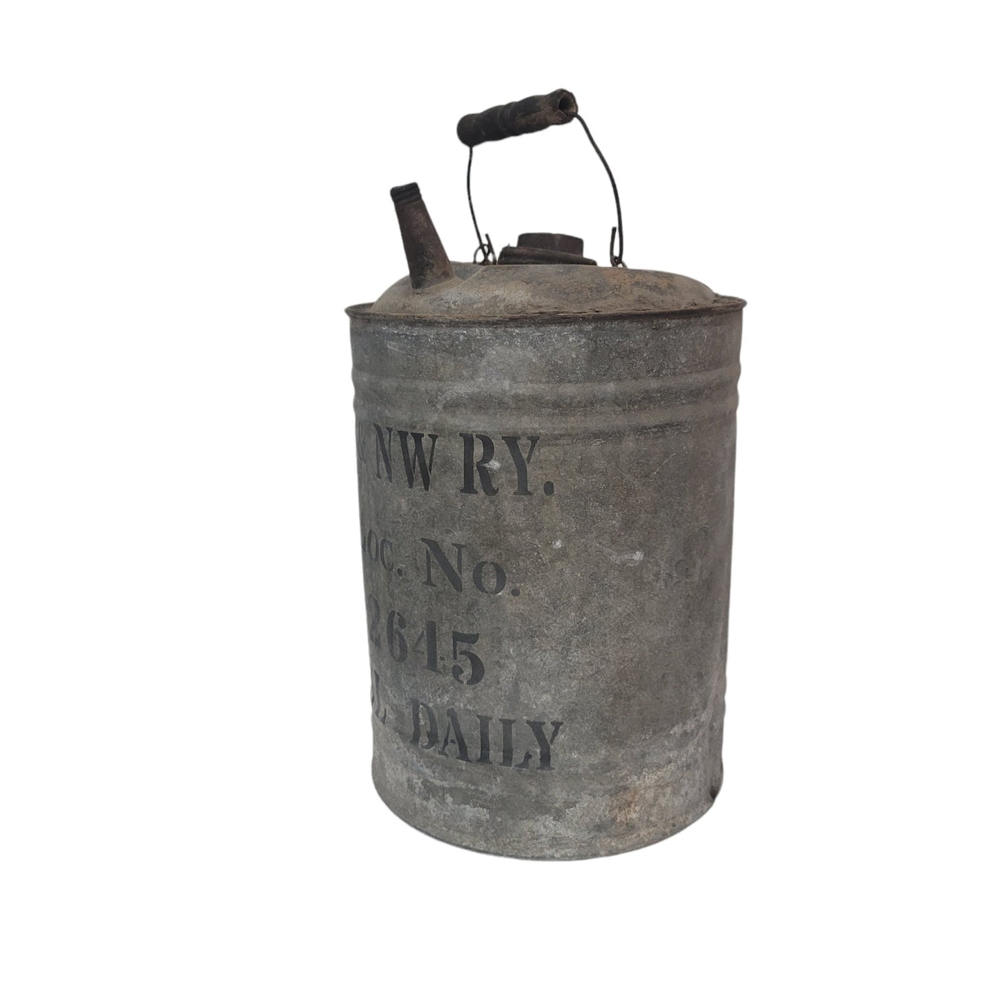 Chicago & North Western Railway Oil Can