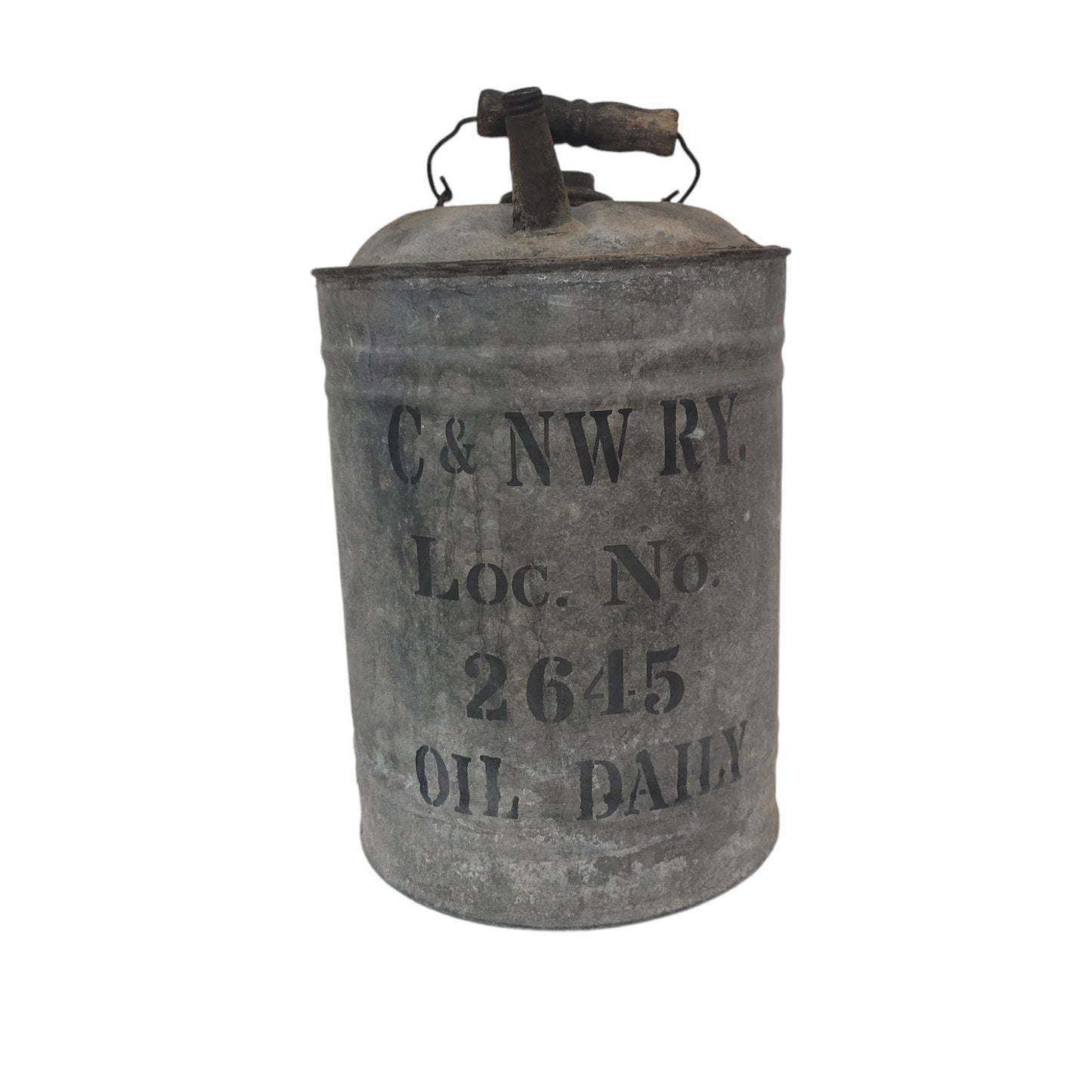 Chicago & North Western Railway Oil Can