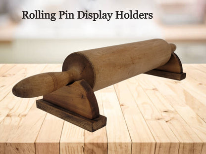 rolling pin holder kitchen utensils display rack