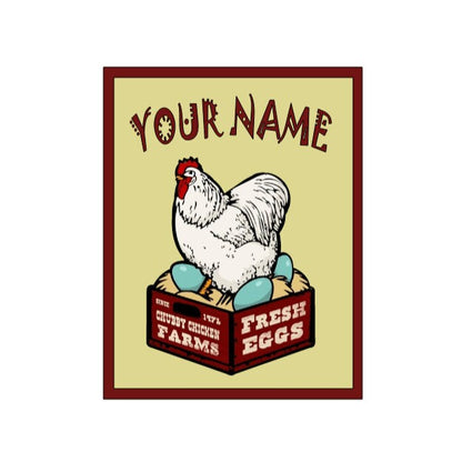 Chickcen Coop Sign Backyard Chickens Farmhouse Decor