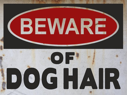 beware of cat hair warning sign cat lovers gift