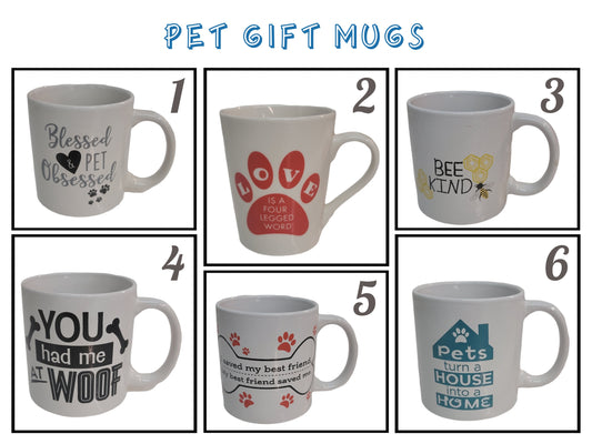 pet mugs dog lover gifts personal coffee mug