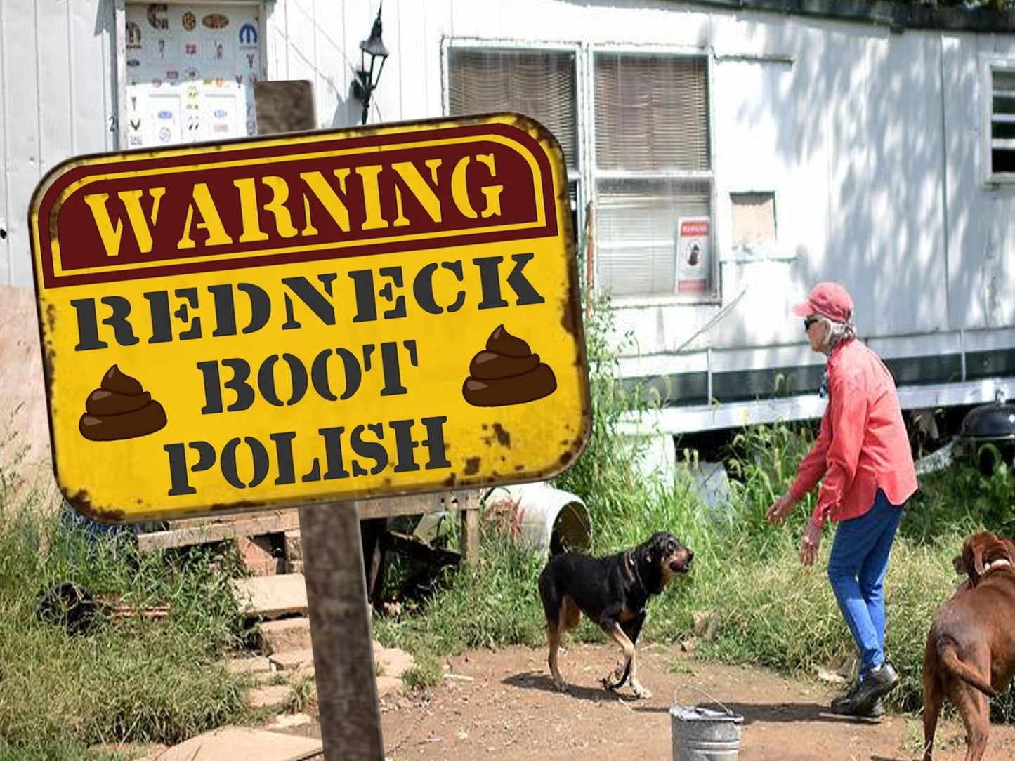 beware of dog sign-dog poop sign-yard and garden-dog lovers gift-warning sign