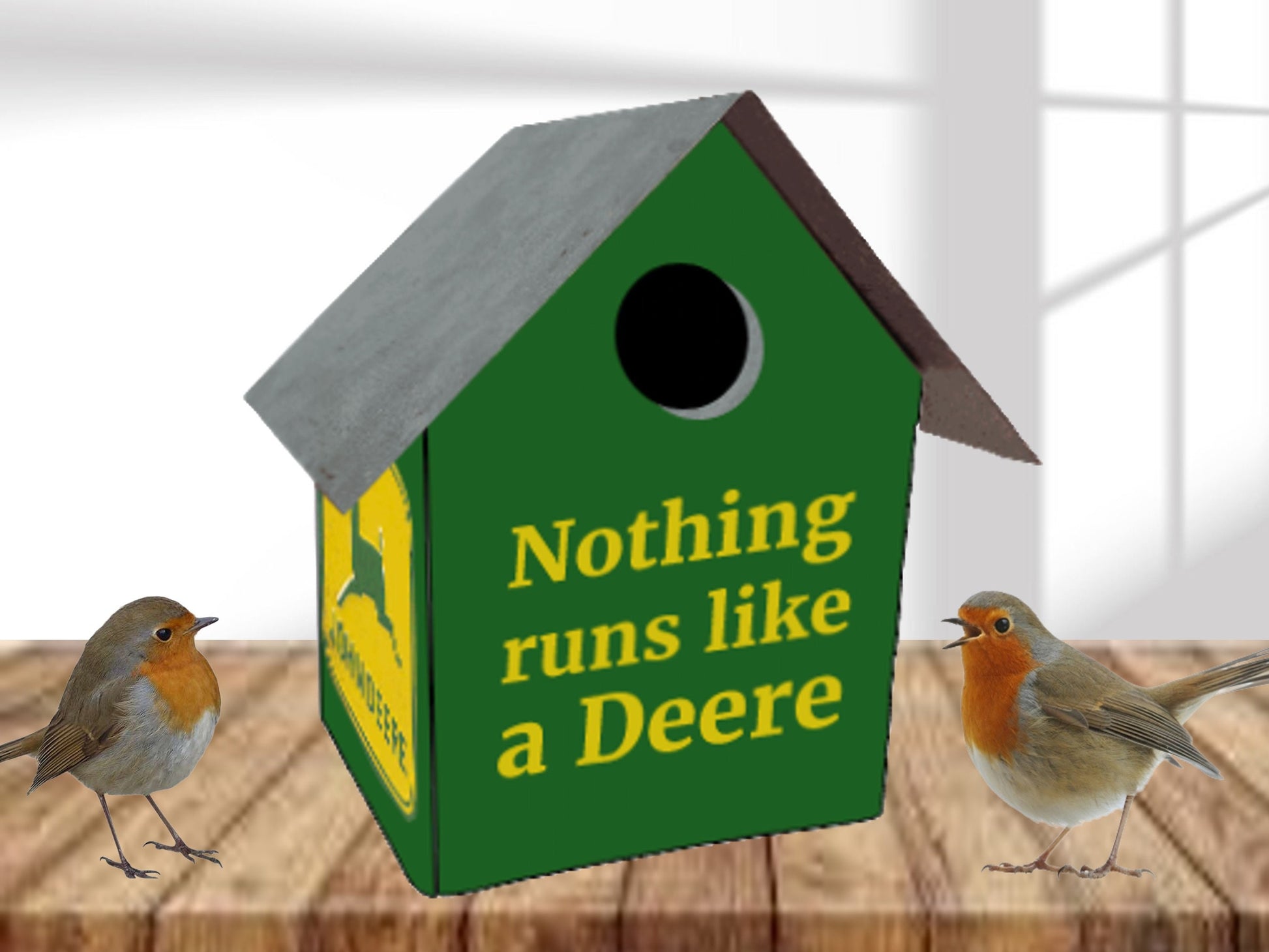 birdhouse | bird house | farmhouse decor | garden decor | kitty cat | handmade by me