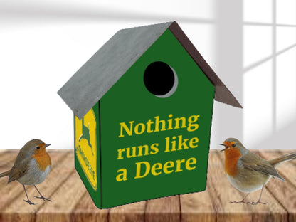 birdhouse | bird house | farmhouse decor | garden decor | kitty cat | handmade by me
