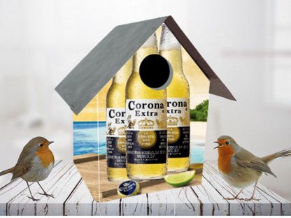 birdhouse | bird house | farmhouse decor | garden decor | kitty cat | handmade by me