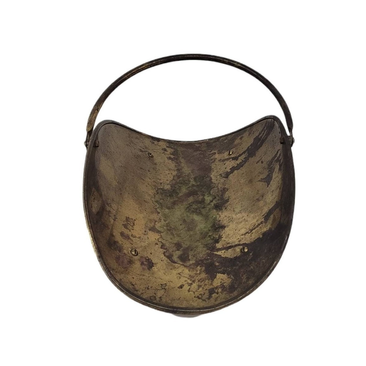 antique brass firewood carrier caddy woodstove accessories