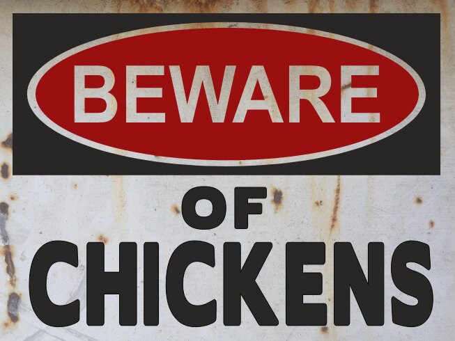 beware of sheep warning sign farm sign