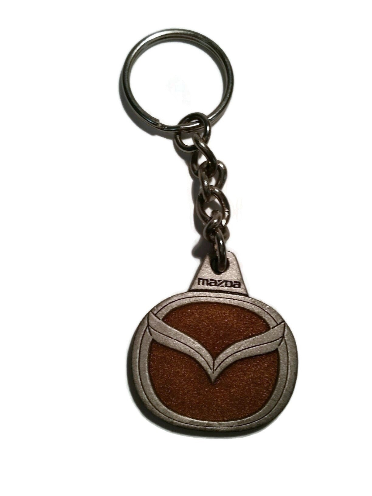 mazda key chain keychain key fob keytag vintage automotove keychain gift collectible