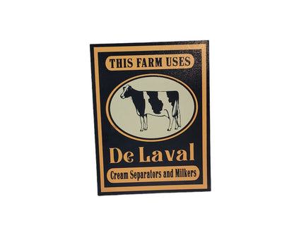 de laval separators and milkers sign farm sign