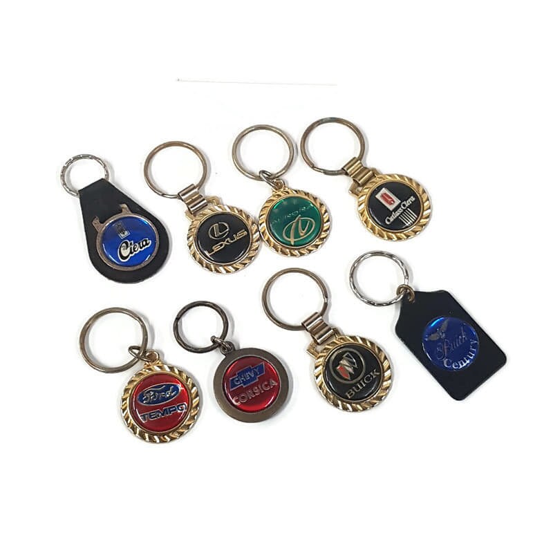 buick key chain keychain key fob keytag vintage automotove keychain gift collectible