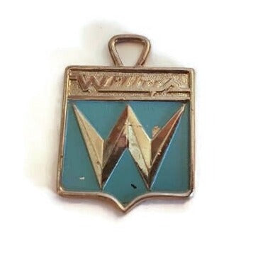 willys key chain keychain key fob keytag vintage automotove keychain gift collectible