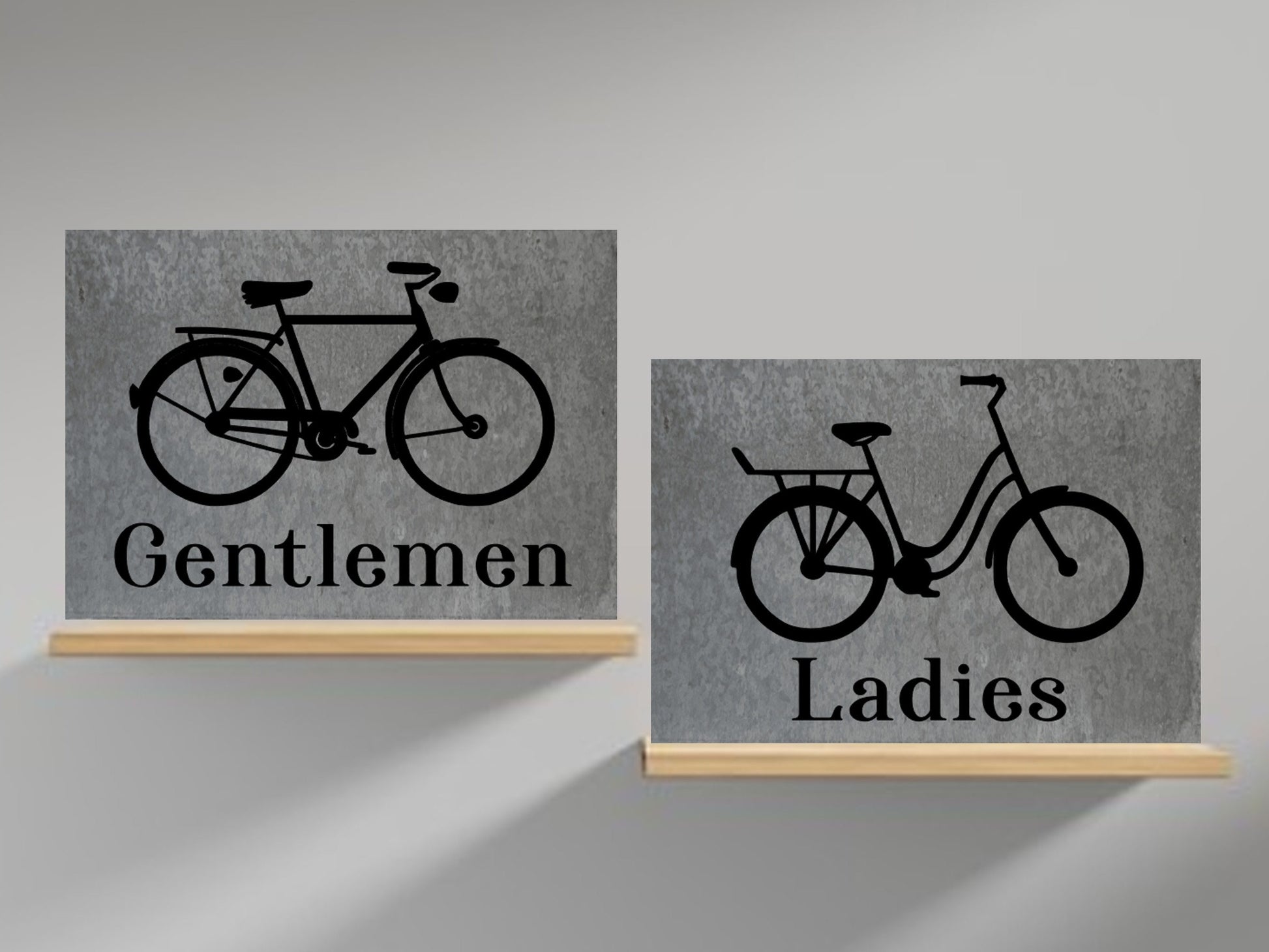bathroom signs hunting signs bros and does