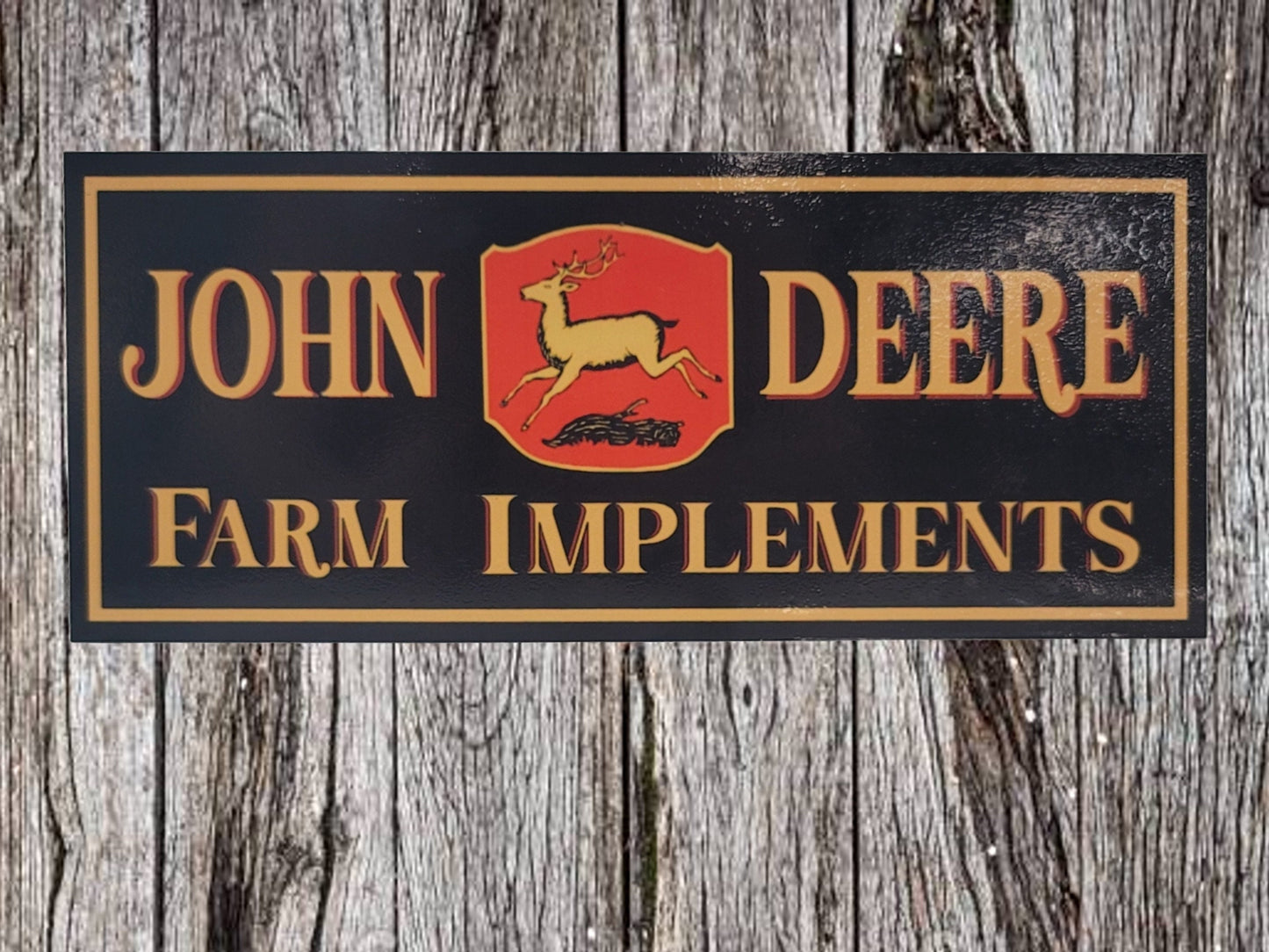 john deere farm implements sign farm decor antique tractor sign