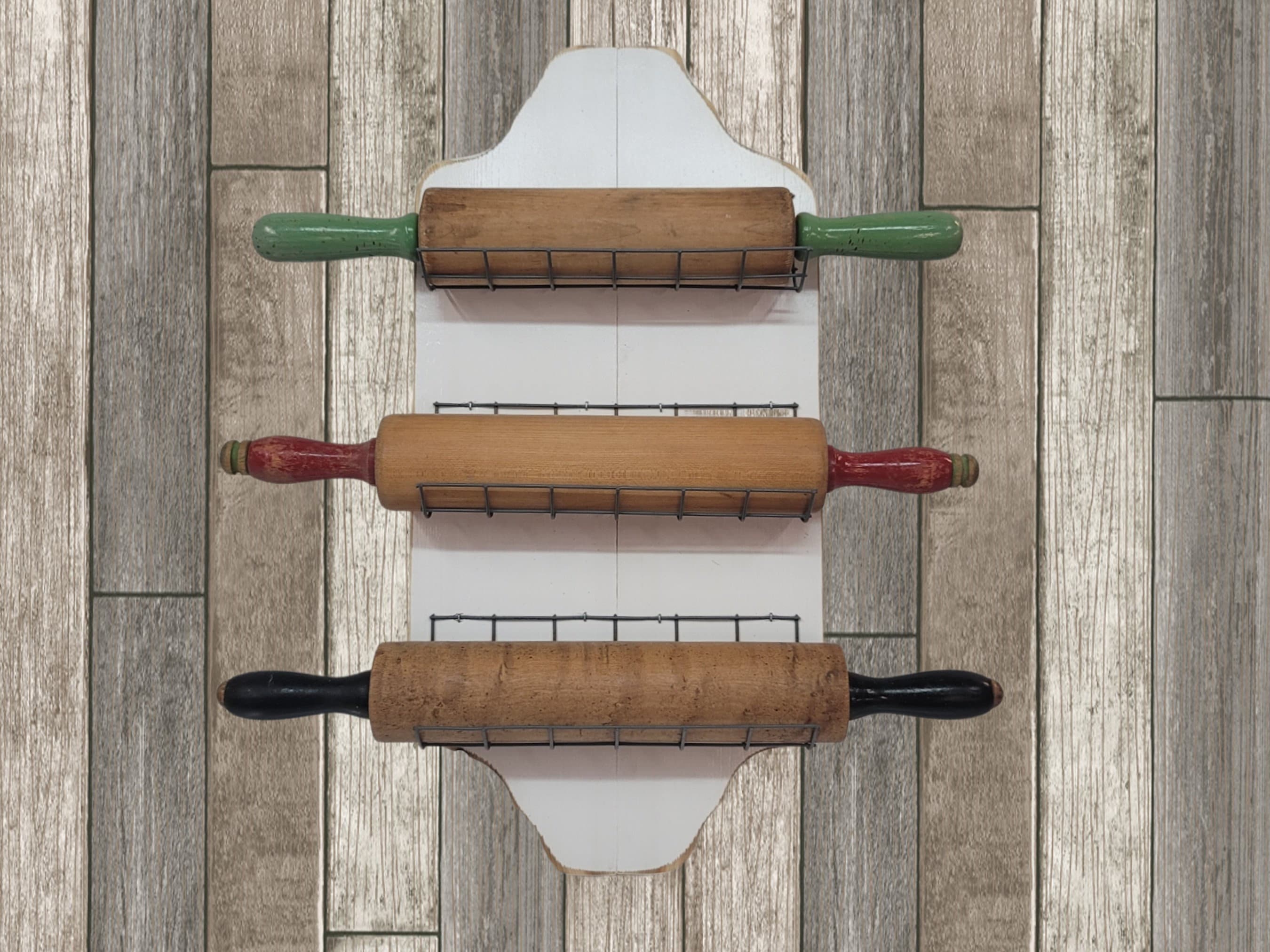 Rolling Pin Holder Wall Display Rack – Wainfleet Trading Post