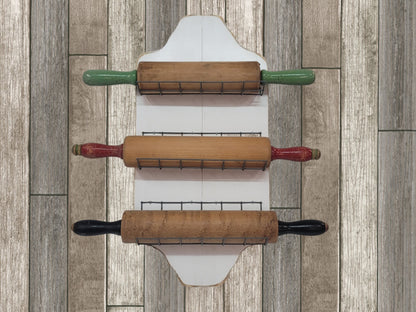 rolling pin holder display rack