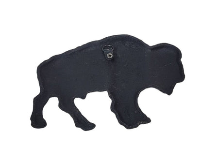 cast iron buffalo wall hanger garage and shop decor