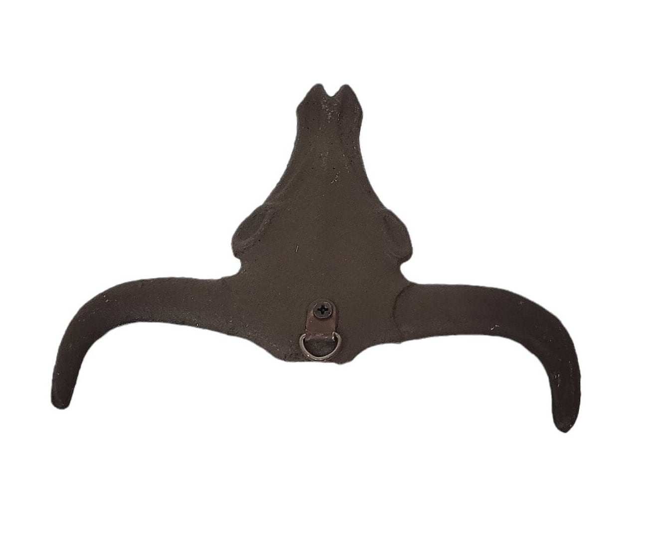 cast iron bull skull country western cowbow decor