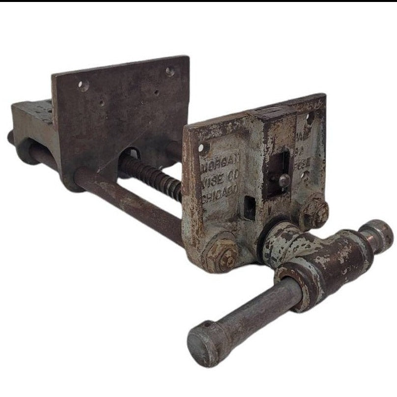 morgan vise large heavy duty workbench tools