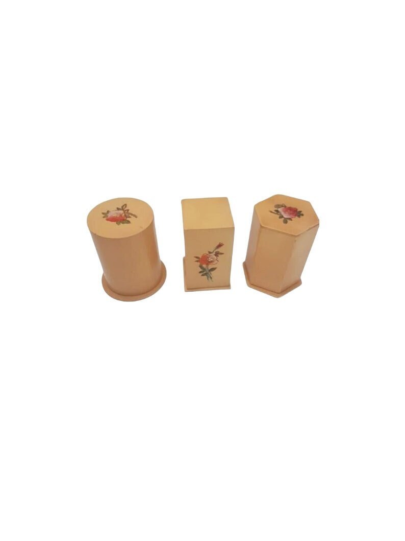 bamboo toothpick stash holder set