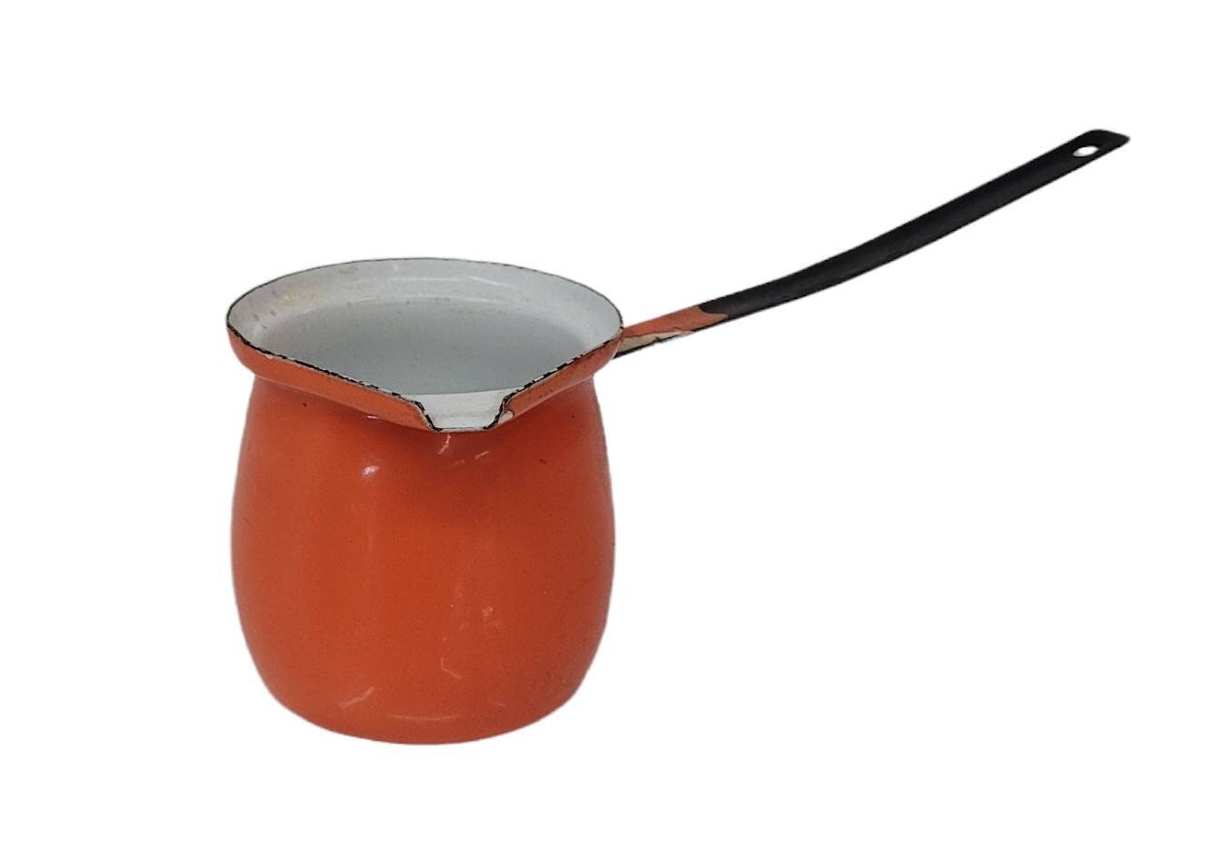 turkish coffee maker enameled metal personal espresso graniteware camping coffee pot