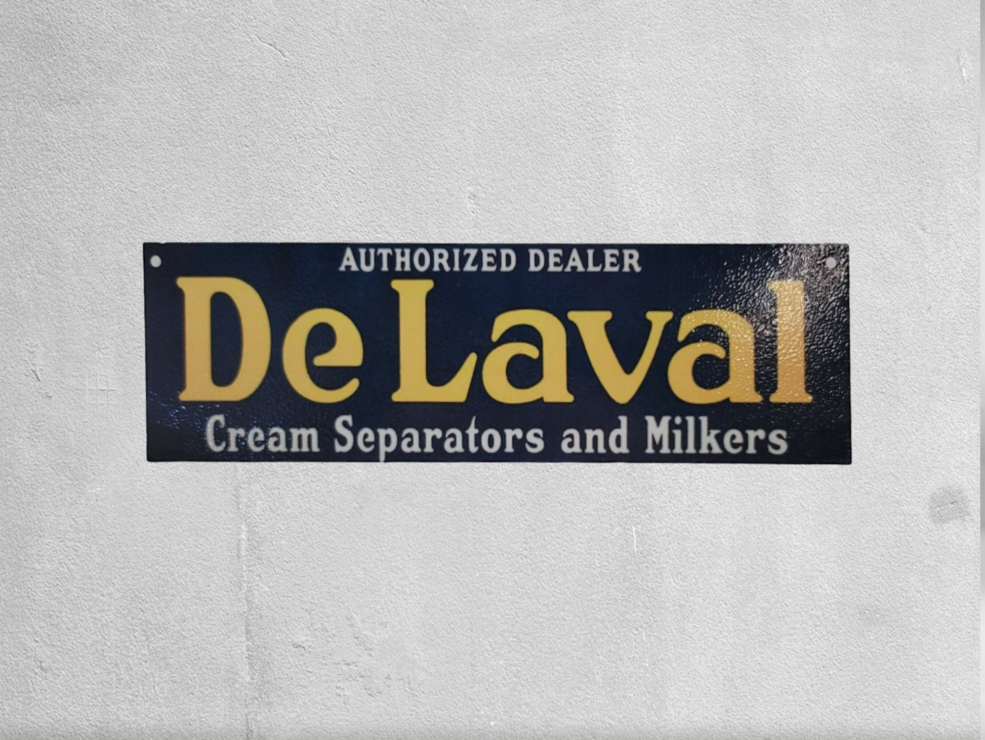de laval farm sign cream separators and milkers