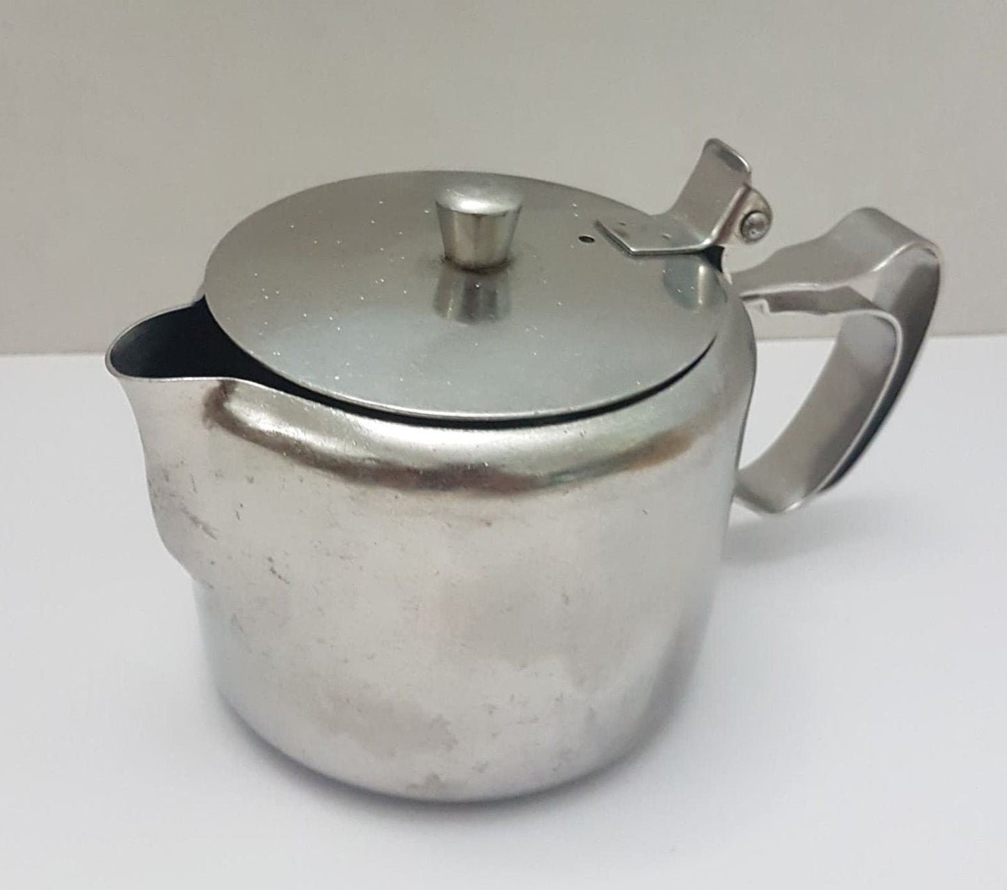 restaurant tea pot personal size stainless steel tea for one commercial quality