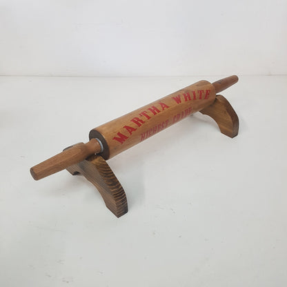 wooden rolling pin martha white farmhouse decor gift for mom