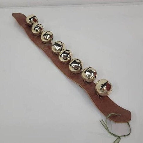 sleigh bells leather strap jingle bells harness bells