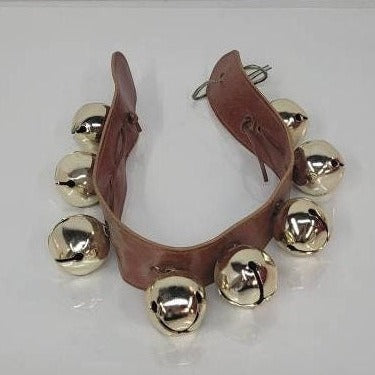 sleigh bells leather strap jingle bells harness bells