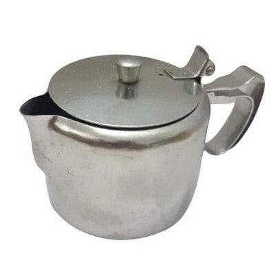 restaurant tea pot personal size stainless steel tea for one commercial quality