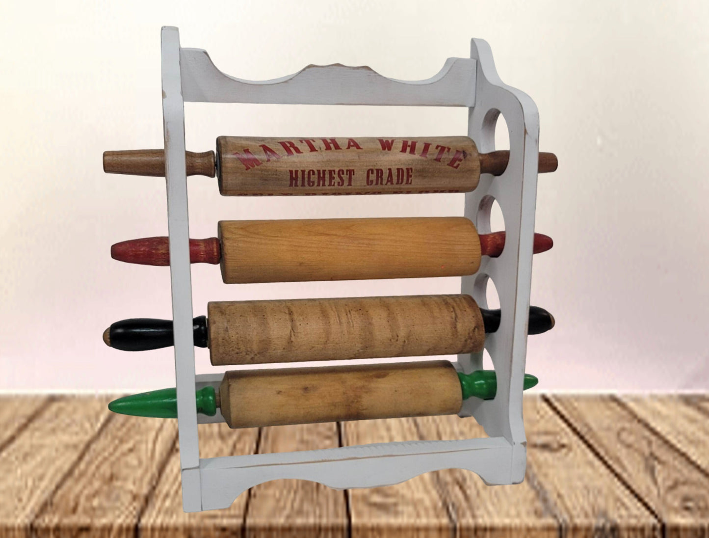 rolling pin  rack display holder