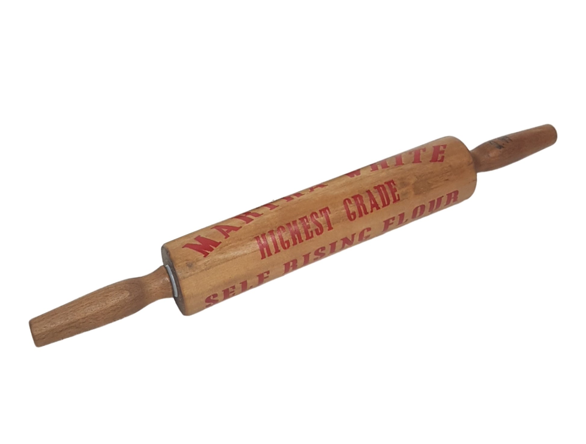 wooden rolling pin martha white farmhouse decor gift for mom