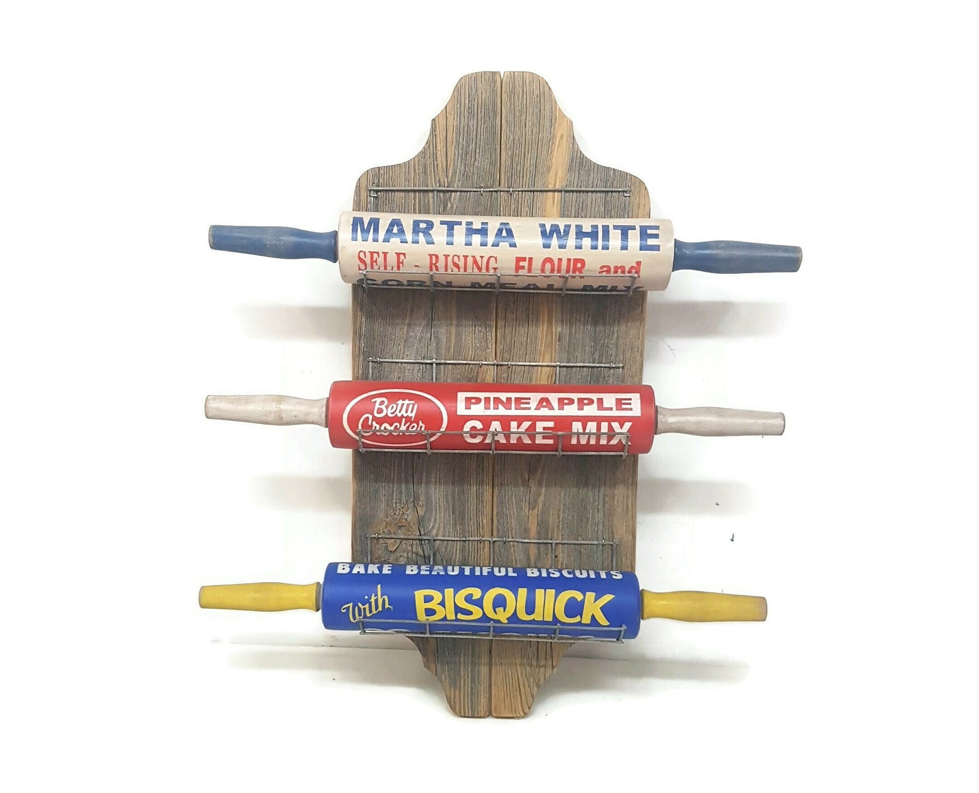 rolling pin holder display rack