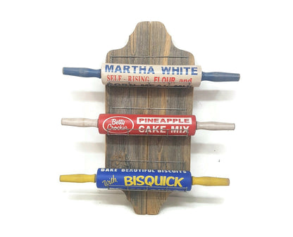 rolling pin holder display rack