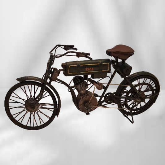Indian Motorcycle Motorbike 1923 Tin Toy Collectible Display