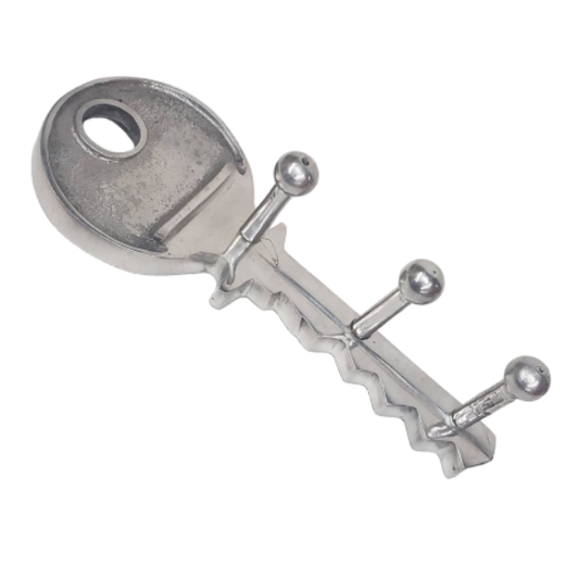 Large Metal Key Rack Hooks Coat Hook Realtor Gift