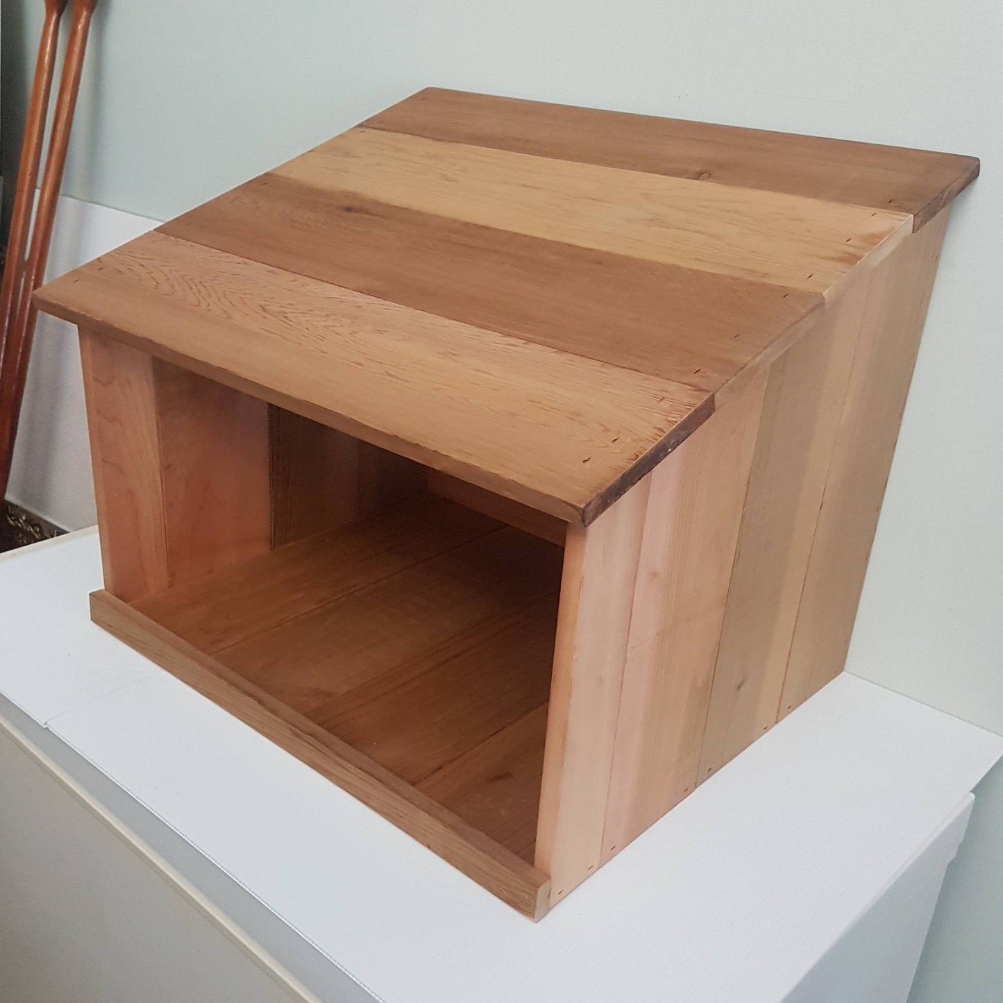 large red cedar chicken nesting box