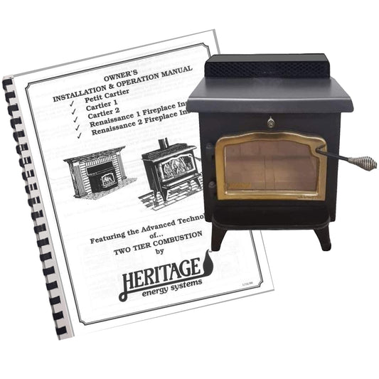 Heritage Petit Cartier Wood Stove Manual