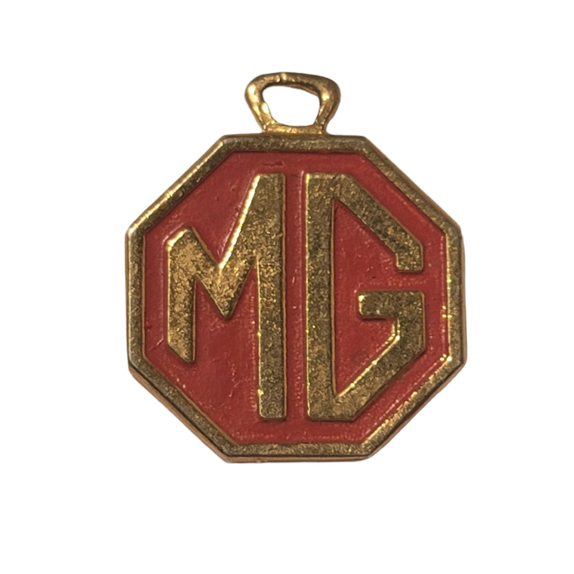mg automotive keychain vintage car colleectible