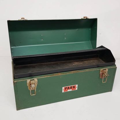 vintage machinist toolbox tombstone style park tool box