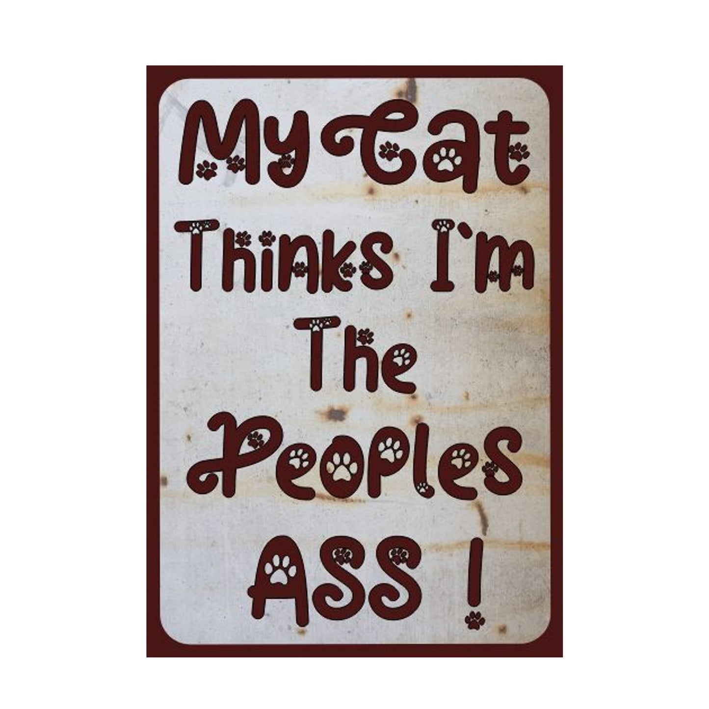 Cat Sign Cat Lovers Gift