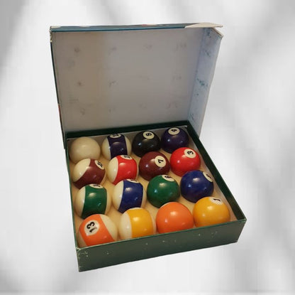 Pool Ball Set Billiard Balls 2-1/4 " Professional Grade Phenolite