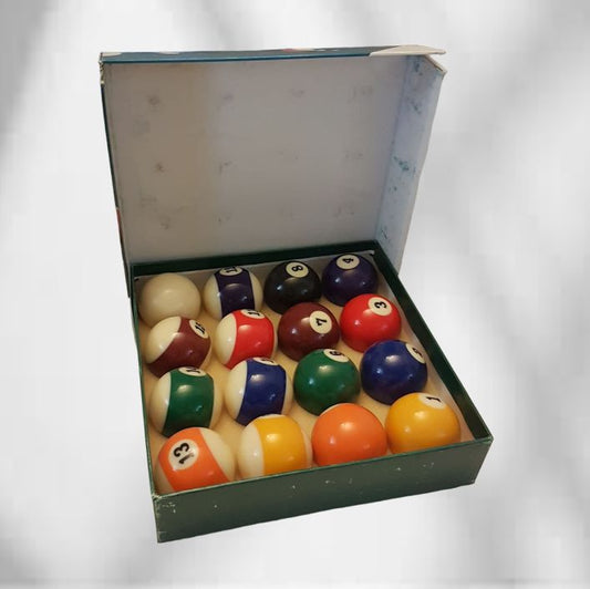 Pool Ball Set Billiard Balls 2-1/4 " Professional Grade Phenolite