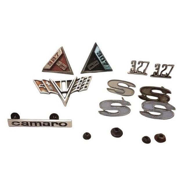 1968 camaro collectible car badges