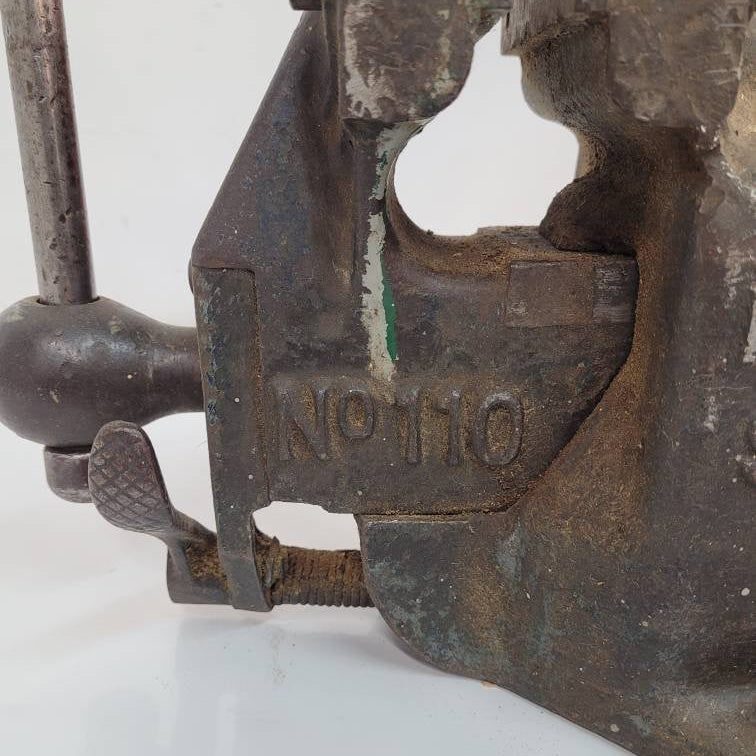 record no 110 large vise benchtop